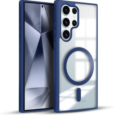 For Samsung Galaxy s24 Ultra Fusion Transparent Clear Hybrid Case Cover - Blue