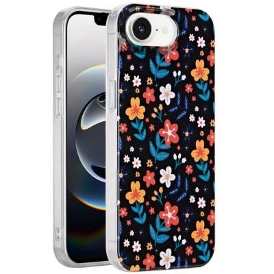 For Samsung Galaxy s25 Edge Double Layer Design IMD TPU Case - Mulitcolor Floral