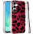 For Samsung Galaxy s25 Ultra Glitter Double Layer Design IMD TPU Case - Beauty Leopard