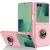 For Samsung Galaxy Z Fold 7 Chief Premium Matte Magnetic Ring Stand Hybrid Case Cover - Pink