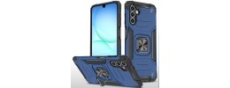 For Samsung A17 5G Robust Magnetic Kickstand Hybrid Case  Cover - Blue