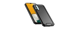 For Samsung A13 5G Rank Tough Strong Modern Fused Hybrid Case Cover - Black