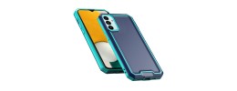 For Samsung A13 5G Rank Tough Strong Modern Fused Hybrid Case Cover - Blue