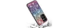 For Samsung S23 Decorative Glitter with Diamond All Around Hybrid - B Style