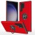 For Samsung S24 FE CHIEF Oil Painted Magnetic Ring Stand Hybrid - Red