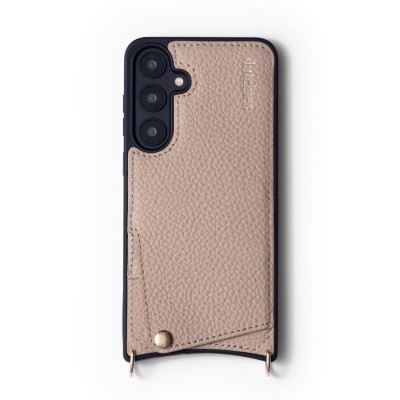 For Samsung S24 FE Wallet ID Card Holder Case Cover - Rose Gold