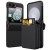 For Samsung Z Flip 6 Card Slot Wallet Holder Case Cover - Black