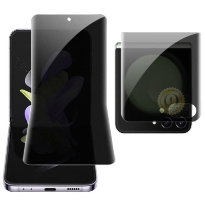 For Samsung Z Flip 6 Privacy Tempered (Outside Glass Screen Protector)