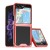For Samsung Z Fold 6 Flip Transparent Hybrid Shockproof Case  Cover - Blue