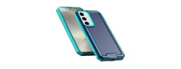 For Samsung s25/s24 Rank Tough Strong Modern Fused Hybrid Case Cover - Blue