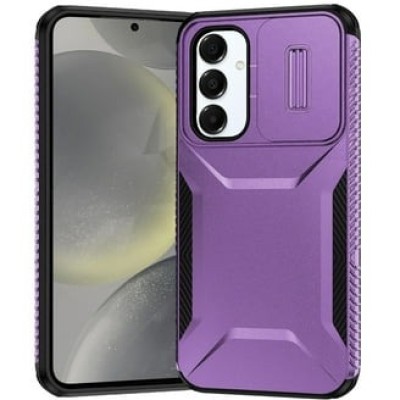 For Samsung s25/s24 Sturdy Think 3in1 Tough Hybrid - Purple