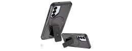 For Samsung s26 Edge Sturdy Bracket Kickstand Magnetic Hybrid - Black