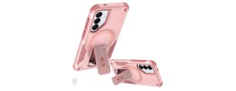 For Samsung s26 Edge Sturdy Bracket Kickstand Magnetic Hybrid - Pink