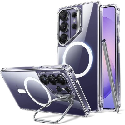 For Samsung s26 Ultra Matte Magnetic Hybrid with Metal Kickstand Case - Royal blue