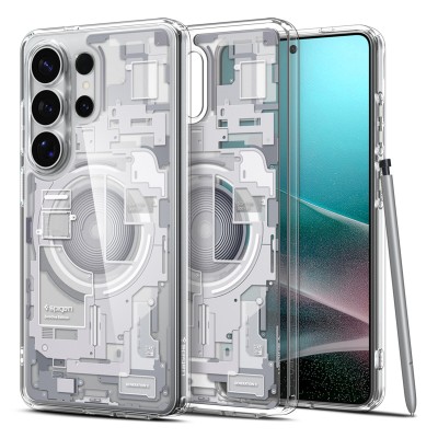 For Samsung s26 Ultra Resin Epoxy Design Diamond Metal Edged Hybrid Case - K