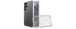 For Samsung s26 Ultra Shockproof Transparent Thick TPU Case Cover - Clear
