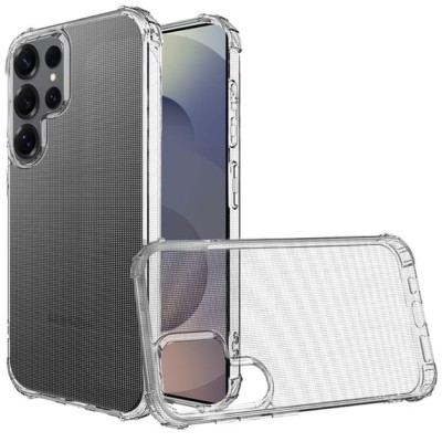 For Samsung s26 Ultra Shockproof Transparent Thick TPU Case Cover - Clear