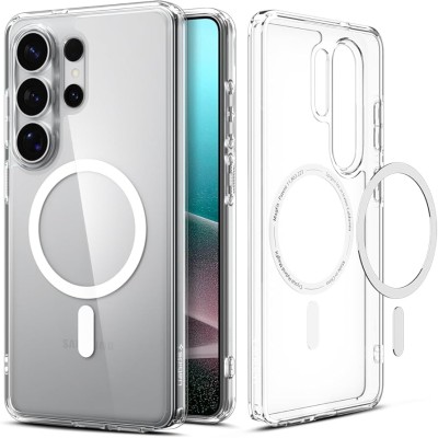For Samsung s26 Ultra Thick Transparent [Magnetic Circle] Shockproof Hybrid - Clear