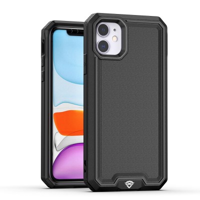 For iPhone 11 METKASE Rank Tough Strong Modern Fused Hybrid in Slide-Out Package - Black