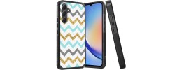For Samsung A35 5g Tough Strong MetKase Hybrid (Magnet Mount Friendly) Case Cover - ZigZag