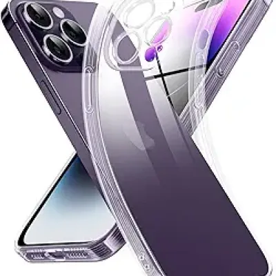 For Apple iPhone 14 PRO 6.1" SpaceX Ultra Transparent Tone Case Cover - Clear