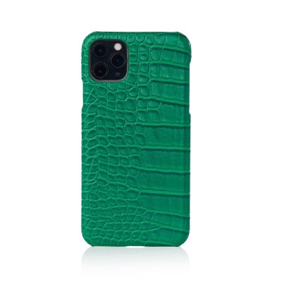 For iP13 PM Croc Bling Case - Green