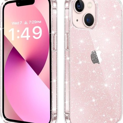 For iP13 PM Croc Bling Case - Pink