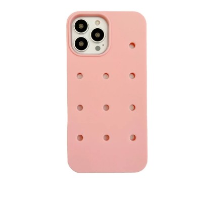 For iP15 Croc Bling Case - Pink