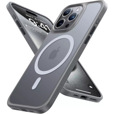 For iP15 PM Croc Bling Case - Gray