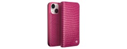 For iP15 Plus Croc Bling Case - Pink