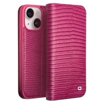 For iP15 Plus Croc Bling Case - Pink