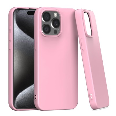 For iP15 Pro Croc Bling Case - Pink