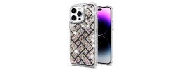 For iP15 Pro Max Bling Hybrid Case Cover - E