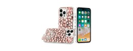 For iP15 Pro Max Bling Hybrid Case Cover - F