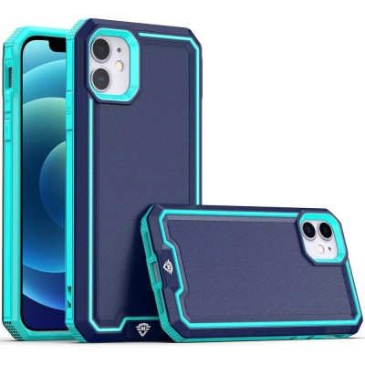 For iP15 Pro Max METKASE Premium RANK Design Fused Hybrid in Slide-Out Package - Green Floral