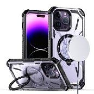 For iP15 Pro Max Premium Circle [Magnetic Circle] KickKickstand - Light Purple
