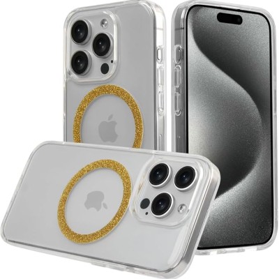 For iP15 Pro Max METKASE EPOXY Transparent [MAGNETIC CIRCLE] Shockproof Hybrid - Epoxy