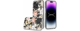 For iP15 Pro Max Thick Hybrid Design Cover Case - G