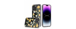 For iP15 Pro Max Thick Hybrid Design Cover Case - H