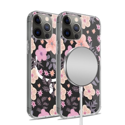 For iP15 Pro Max Thick Hybrid Design Cover Case - J