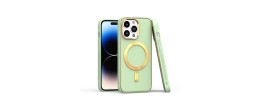 For iP15 Pro Max Ultimate Quality PU Leather Hybrid Case Cover - Teal
