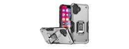 For iP15 Pro MaxPremium Transparent Thick 2.0mm PC TPU Hybrid - Smoke