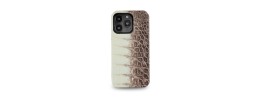 For iP16 Croc Bling Case - Gold