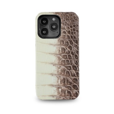 For iP16 Croc Bling Case - Gold