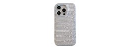 For iP16 Croc Bling Case - Gray