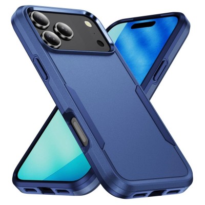 For iP17 Air Adventurer Heavy Duty Case With Clip - Blue