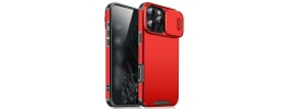 For iP17 Air Adventurer Heavy Duty Case With Clip - Red