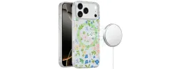 For iPhone 17 Pro Max [Magnetic] Double Layer Design IMD Case  Mystic Butterflies