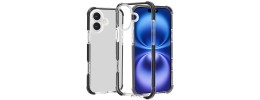 For iPhone 11 Pro MAX (XI6.5) Acrylic [Magnetic Circle] Tough 2.5mm Transparent ShockProof Hybrid - Blue