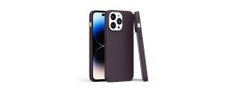 For iPhone 11 Pro MAX (XI6.5) PU Leather with inner [Magnetic Circle] Colored Metal Buttons - Dark Cherry